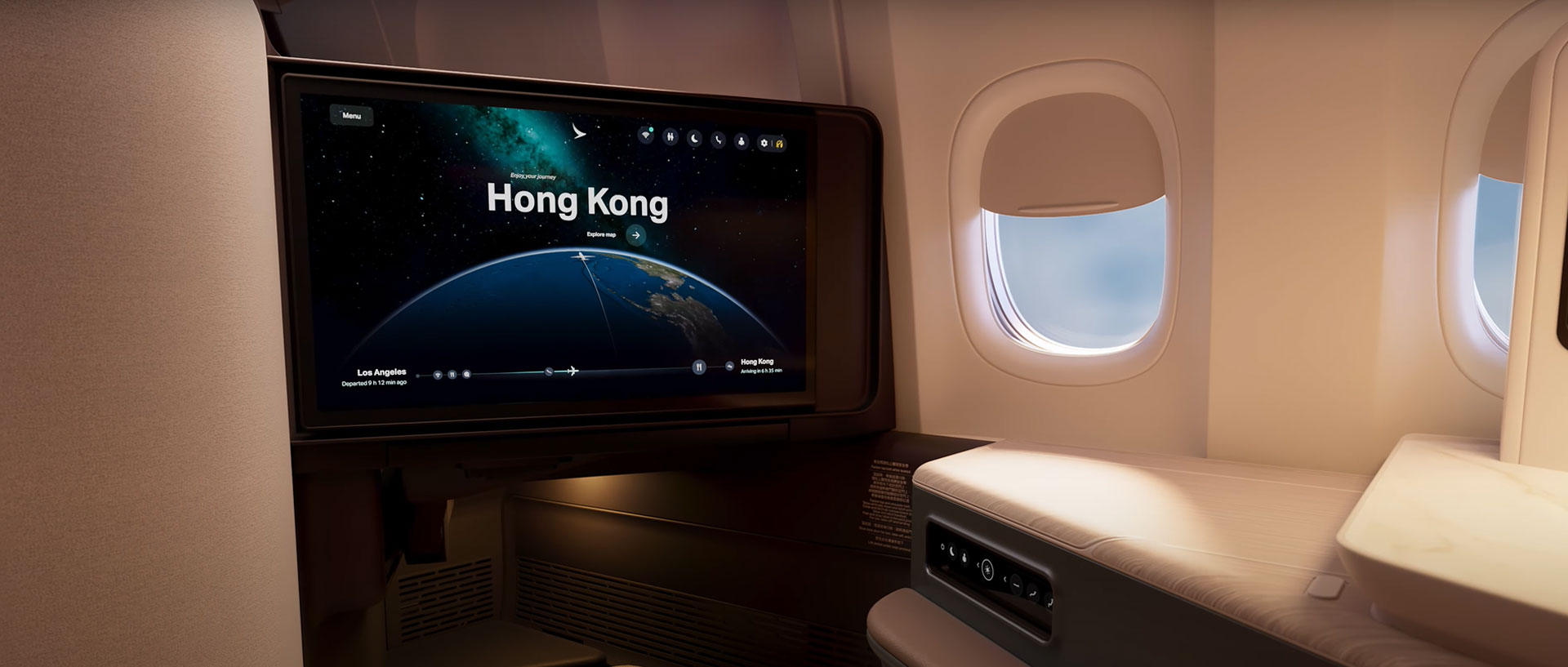 Cathay Pacific Unveils New Business Class Suite and Premium Economy Seat